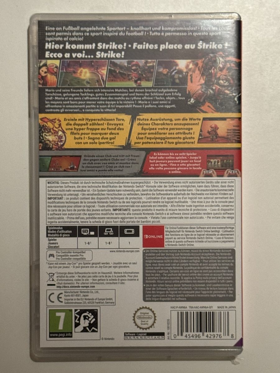Giochi: Mario Strikers - Nintendo Switch – Usato da Zürich venduto da jabo22 1