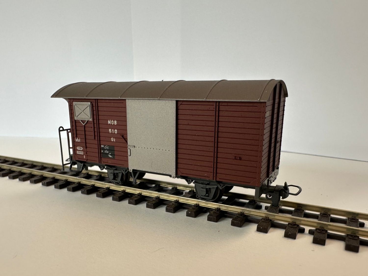 Bemo Modellini di ferrovie: Bemo - MOB Gk 510 - Gedeckter Güterwagen – Nuovo e nell'imballaggio originale da Domat/Ems venduto da mmx4001 1