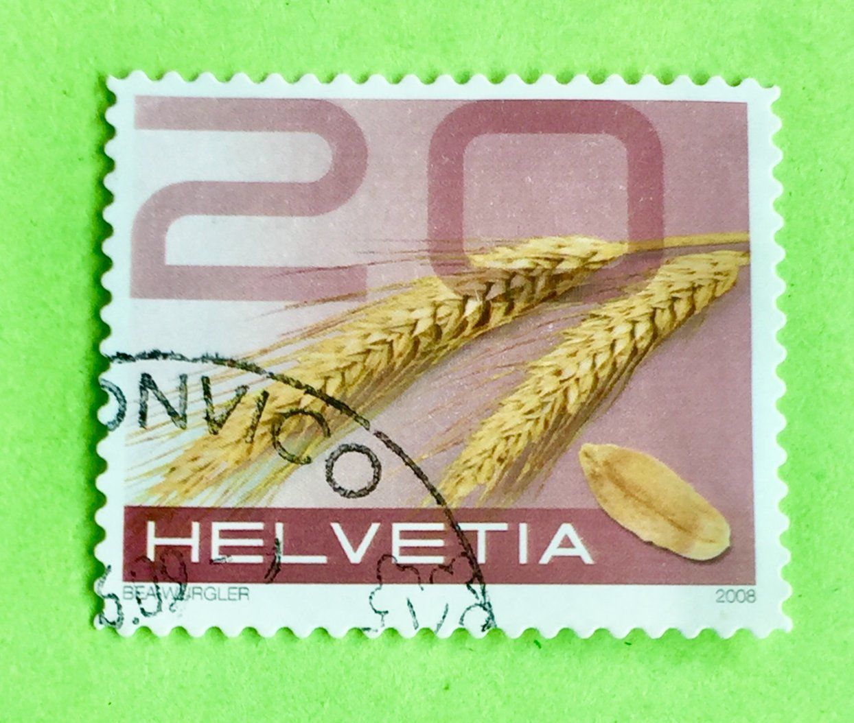 Tutti i francobolli: Nr.1281 Roggen GESTEMPELT 2008    – Usato da Aarau venduto da Billa007
