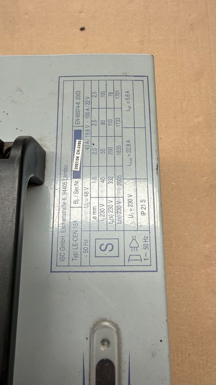 Einhell Saldatori: Elektrodenschweissgerät – Usato da Dagmersellen venduto da Scania68 2