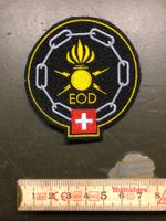 Schweizer Armee EOD Badge Patch Abzeichen Militär
