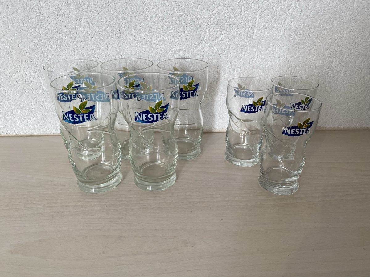Bicchieri: 8 Nestea Gläser 5x5dl 3x3dl – Usato da Hägglingen venduto da kar_v9qf 3