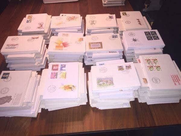 Tutti i francobolli: 2380 Kuverts CH-Briefmarken – Nuovo (secondo la descrizione) da Ipsach venduto da Be44 1