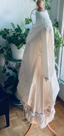 Adorable robe tunique romantique couleur crème EWA I WALLA S