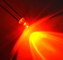 100Stk. 3mm LED transparent orange