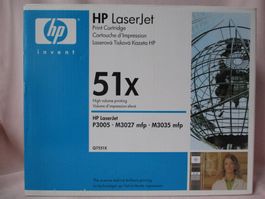 HP 51X Schwarz Original Laser Jet Toner