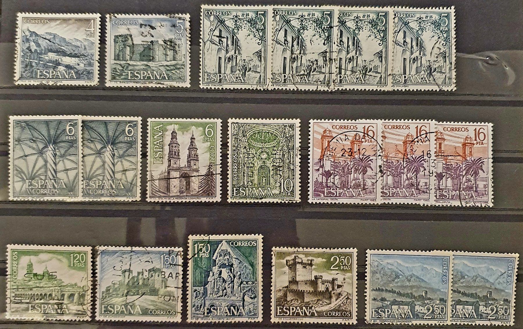 Tous les timbres: Spanien, Lot – D'occasion à Castione par Rx-stamps 1