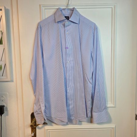 BOGGI MILANO Herrenhemd Regular Fit Gr. 40