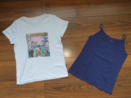 2x Sommer Shirt mit **NOISY MAY** Gr. 164