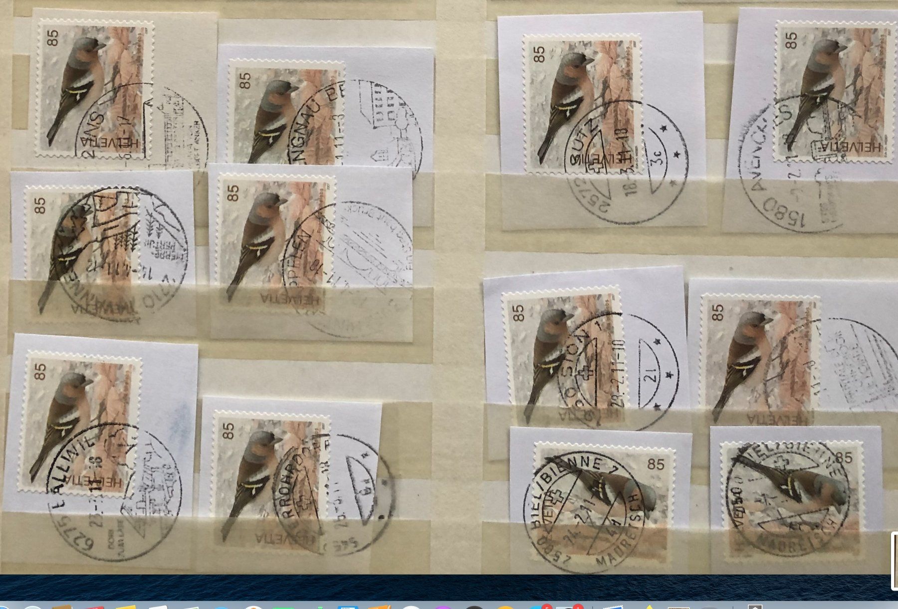 Tutti i francobolli: Nr.1236  mit Papier  Voll Stempel – Usato da Aarau venduto da Billa007 4