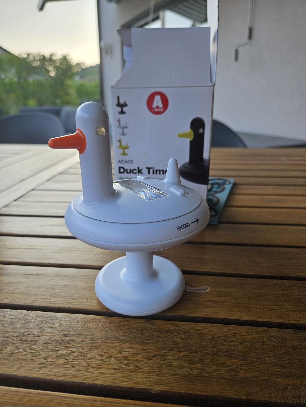 Alessi Küchengeräte: Minuteur canard Alessi design Eero Aarnio neuf – Neu und originalverpackt aus Praz (Vully) von Redfield45 2