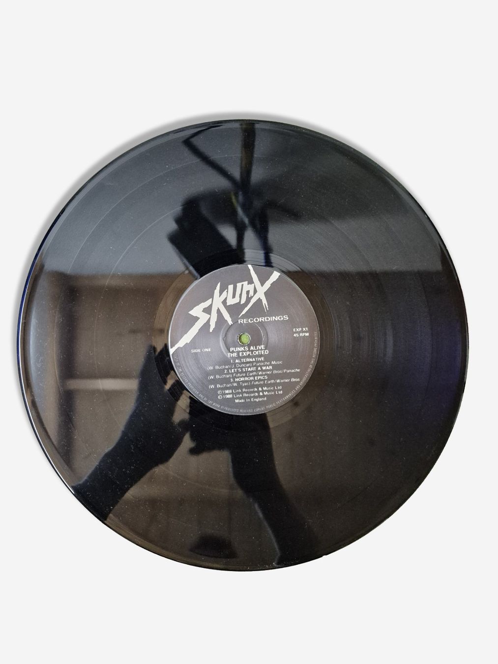 Schallplatten: The Exploited – Punks Alive!   (45t single 12") – Gebraucht aus Bogis-Bossey von VNT-GE.ch 2
