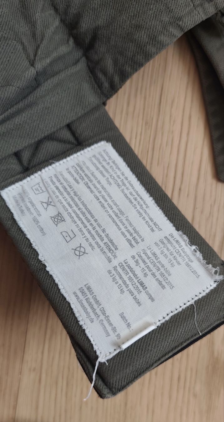 Limas Bauch- & Rückentragen: Limas Babytrage olive – Gebraucht aus Roggwil BE von ga_reb 2