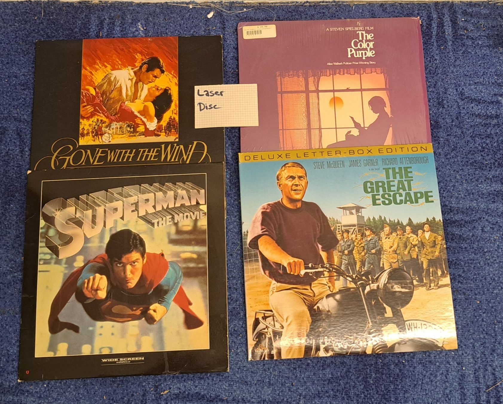 Alle DVDs: Laserdisk 4 Stück - Spielfilme – Gebraucht aus Schlieren von Rcaliforni
