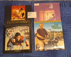 Laserdisk 4 Stück - Spielfilme /Originalton englisch