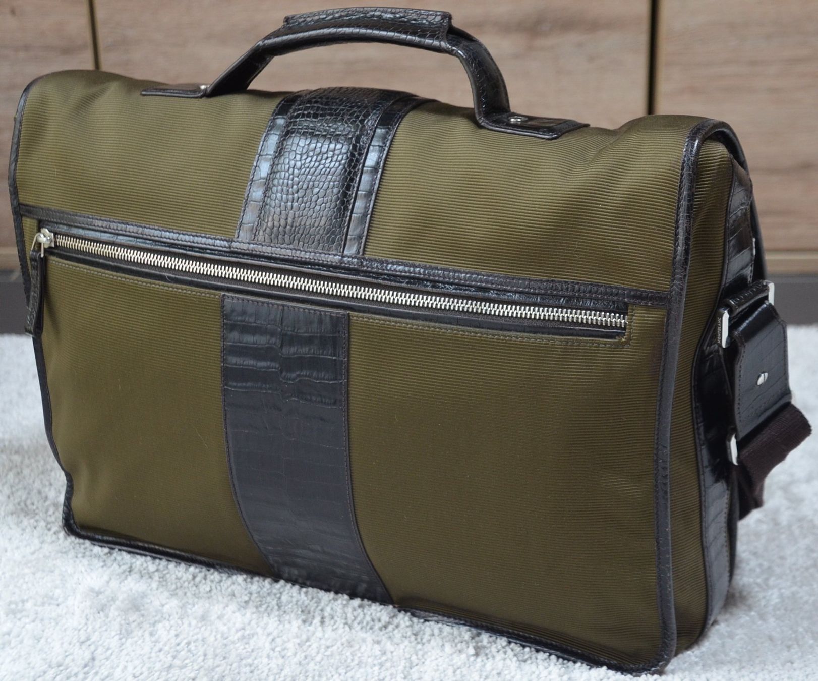 Montblanc Borse: Montblanc Midnight Messenger / Tasche / sac – Usato da Collonges venduto da Auganien 4
