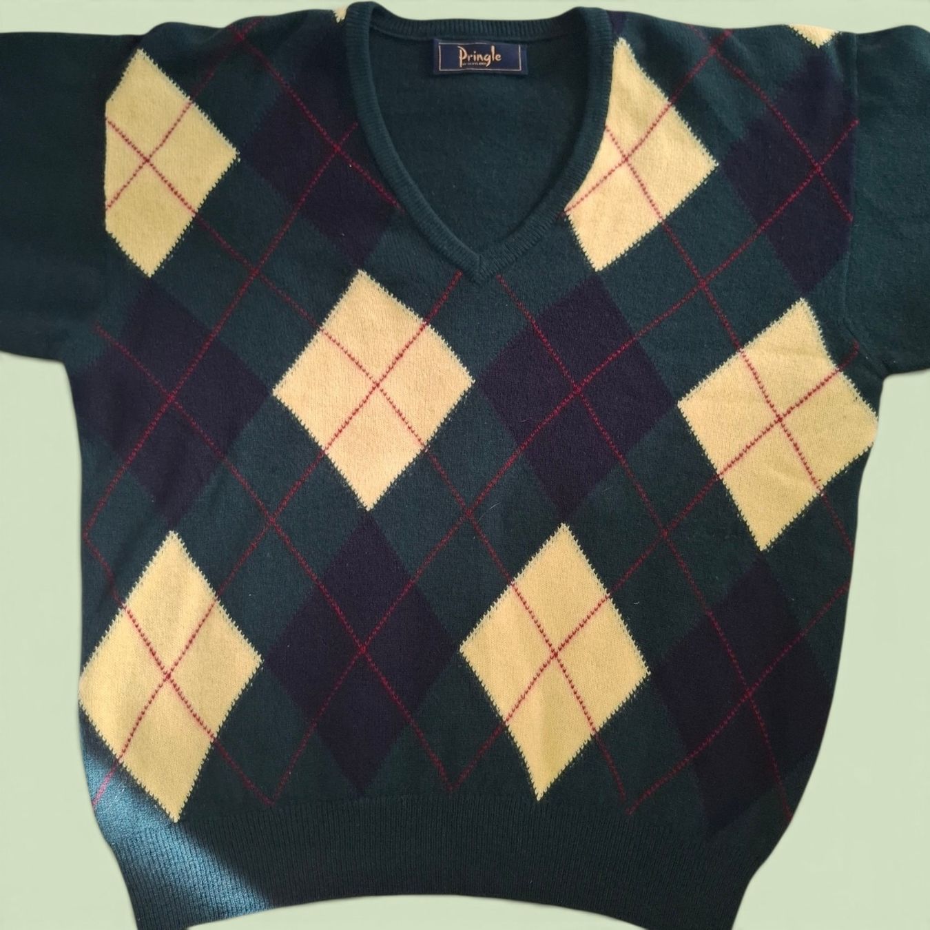Pringle Pulls & Sweat-shirts: Pringle Scotland pull argyle 100% laine vierge L – Neuf (Voir description) à Le Locle par sAm_2112
