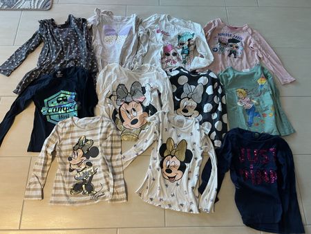 Langarmshirts 122 C&A Minnie Mouse