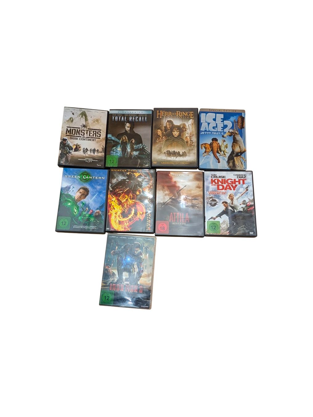 Tutti i DVDs: DVD-Konvolut diverse Filme – Usato da Domat/Ems venduto da IsseldorsShop 1