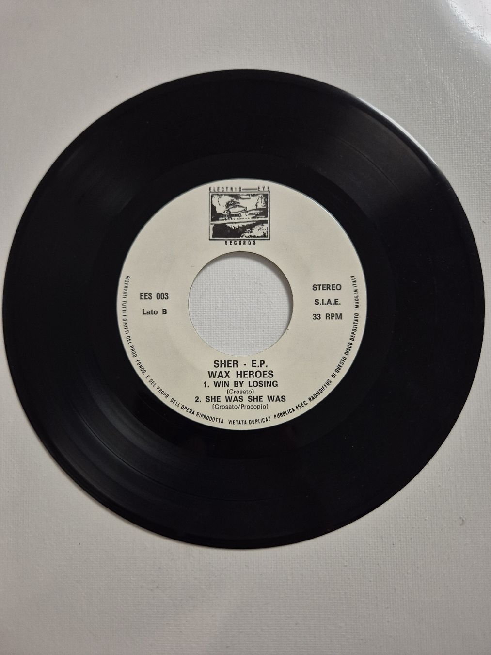 Dischi in vinile: Wax Heroes  - Sher  - Single 7 – Nuovo (secondo la descrizione) da Uster venduto da newwave0 3