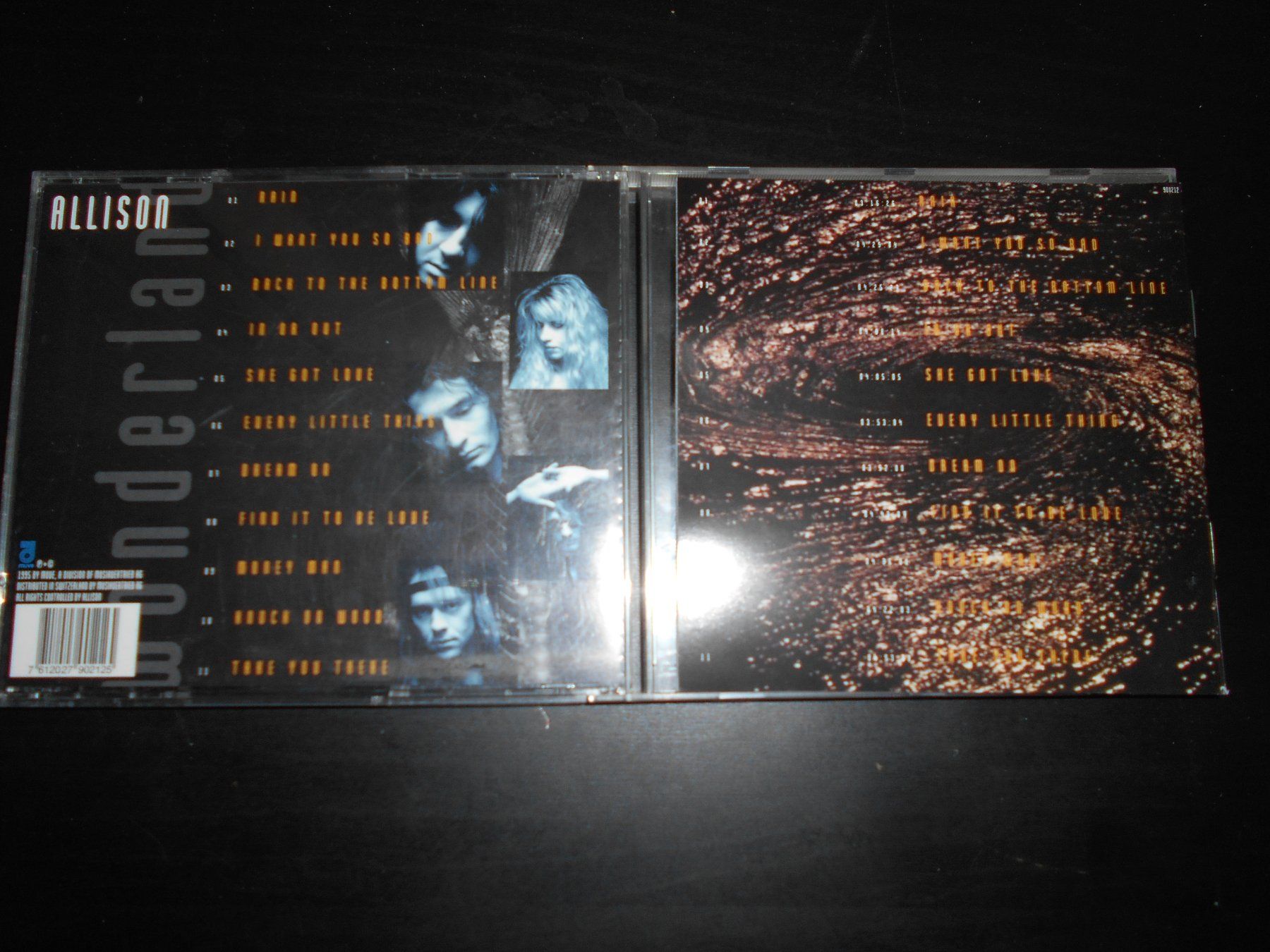 CD: Allison – Wonderland / 1995 – Usato da Aarberg venduto da witchhunter01 1