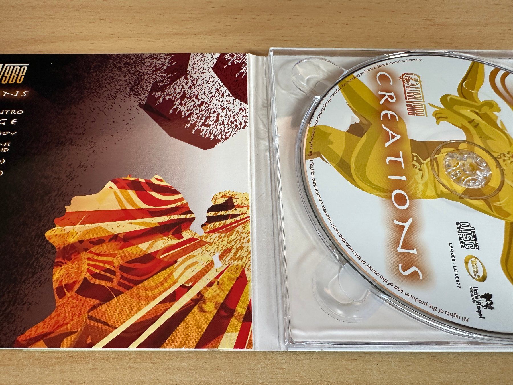 CD: Steal Vybe – Creations – Usato da Rikon im Tösstal venduto da Alpenmutz 2