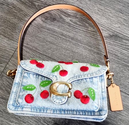 Kleine original Coach-Tasche Saison 2026 mit Stickereien