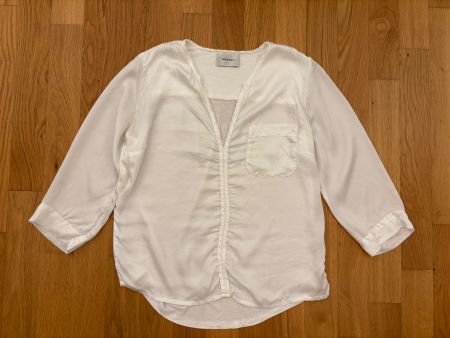 GESTUZ - Hübsche weisse Bluse/Top, Grösse S