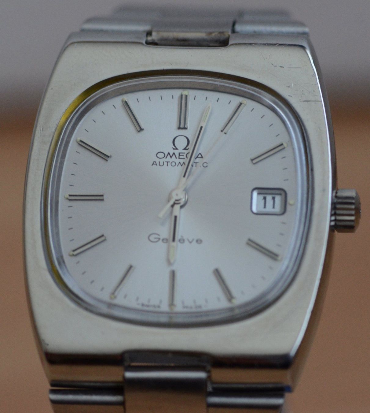 Omega Orologi: Omega GENEVE Aut. Herren Uhr – Usato da Matzendorf venduto da BTCSwisswatcher