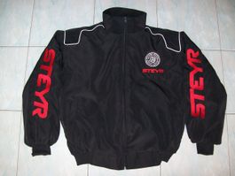 NEU STEYR Fan Jacke schwarz alle Größen/Modelle