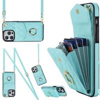 Schutzhülle Leder für iPhone 14 Pro Max mit Kartenfächer