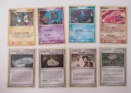 Lot d'anciennes cartes pokemon du bloc ex