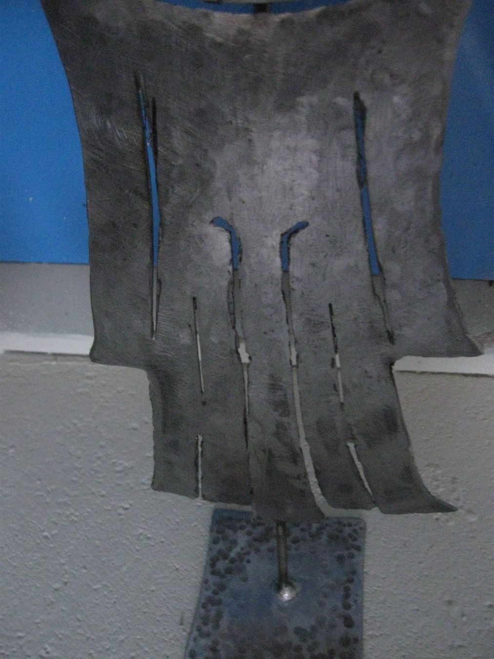 Figuren: Handgemachter Weihnachtsengel aus Stahlblech – Neu (gemäss Beschreibung) aus Bauma von Stangenbohne 4