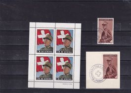 SOLDATENMARKEN  Kommandostäbe N° 5/3 E.M.du Général + 2x8/1