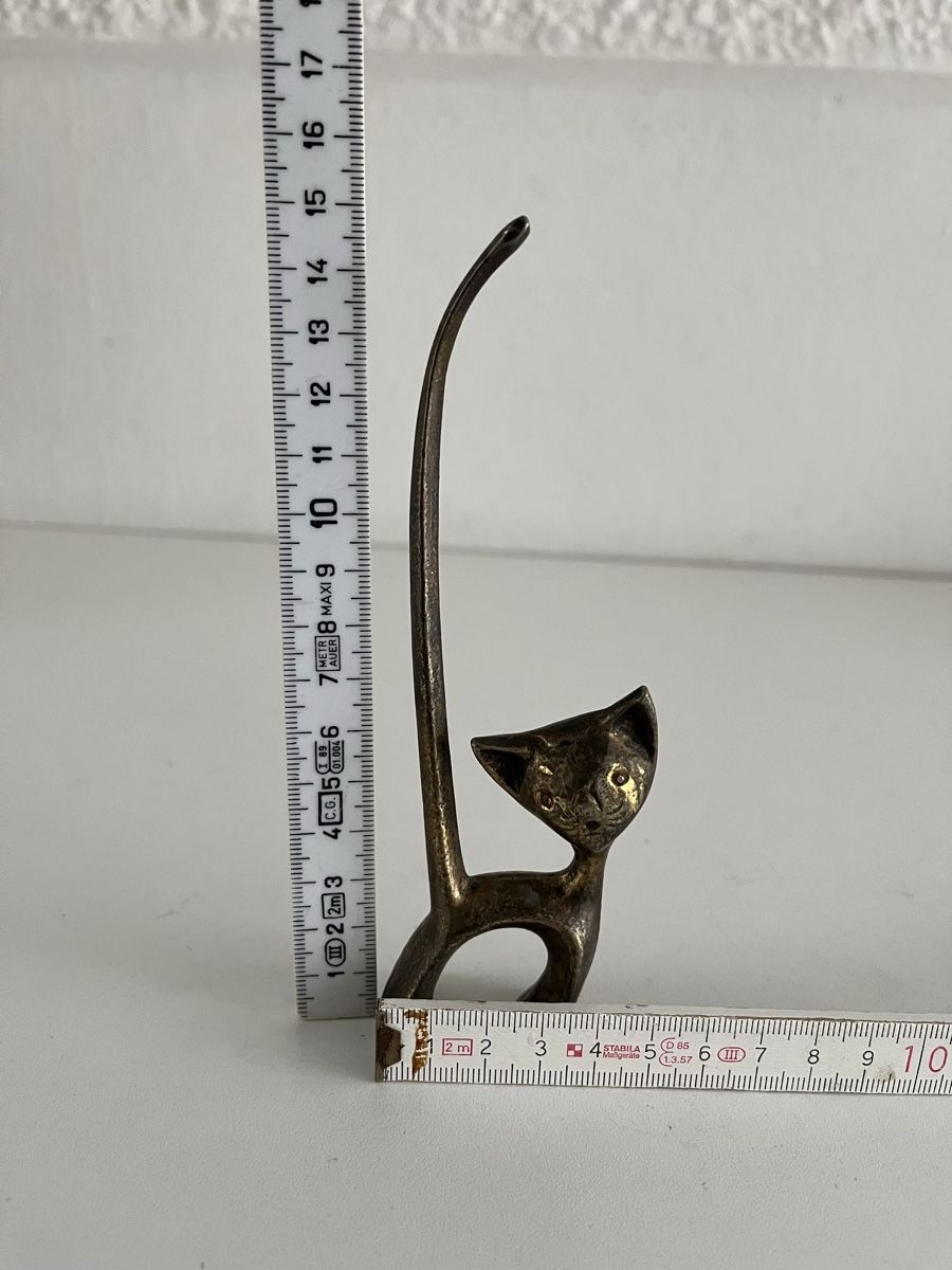Statuette: Vintage Ringhalter aus Metall – Usato da Wetzikon ZH venduto da seli03 9