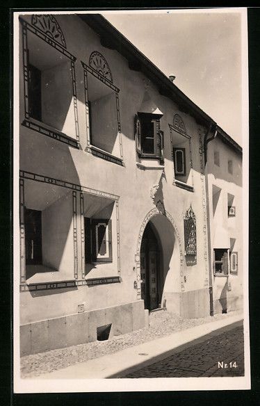 Cartoline postali: AK Pontresina, Engadinerhaus – Usato da Berlin venduto da bartko-reher
