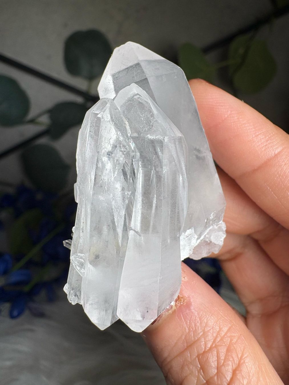 Minerali & Pietre curative: Kolumbianischer Lemurian-Quarz-Cluster – Nuovo (secondo la descrizione) da Neuheim venduto da m.hald 2