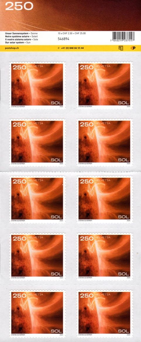 Tutti i francobolli: Bogen Planeten - Sonne** – Nuovo (secondo la descrizione) da Dottikon venduto da haeusibuh5