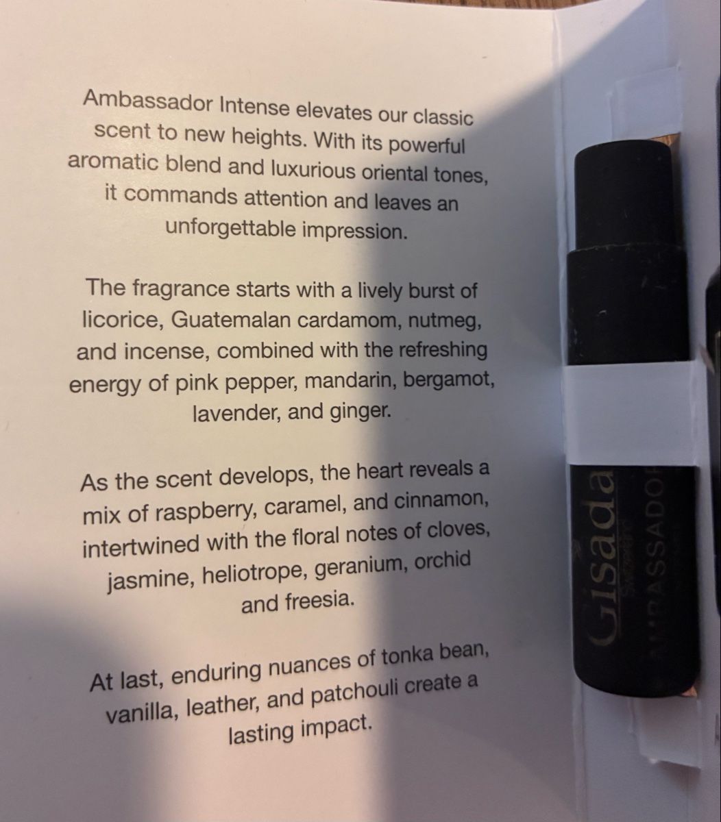 Gisada Parfum & Eau de Toilette: Gisada Ambassador Intense und Gold – Neu und originalverpackt aus Baden von Goldbaum 5