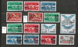 Lot CH Flugpostmarken ab 1932 : KP 505.--