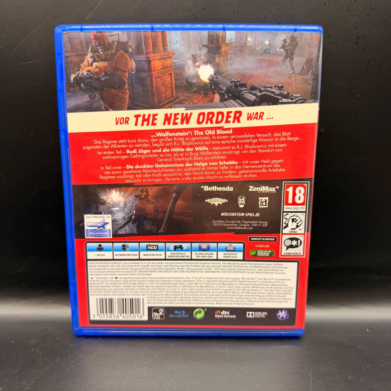 Sony Giochi: Wolfenstein The Old Blood Playstation 4 – Usato da Düdingen venduto da Nerdworld 1