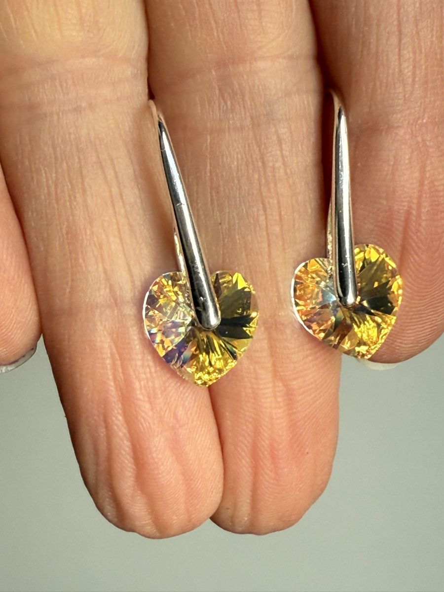 Swarovski Orecchini pendenti & Orecchini a lobo: Swarovski Crystal Herzchen Ohrringe NEU – Nuovo e nell'imballaggio originale da Basel venduto da Chili007 3