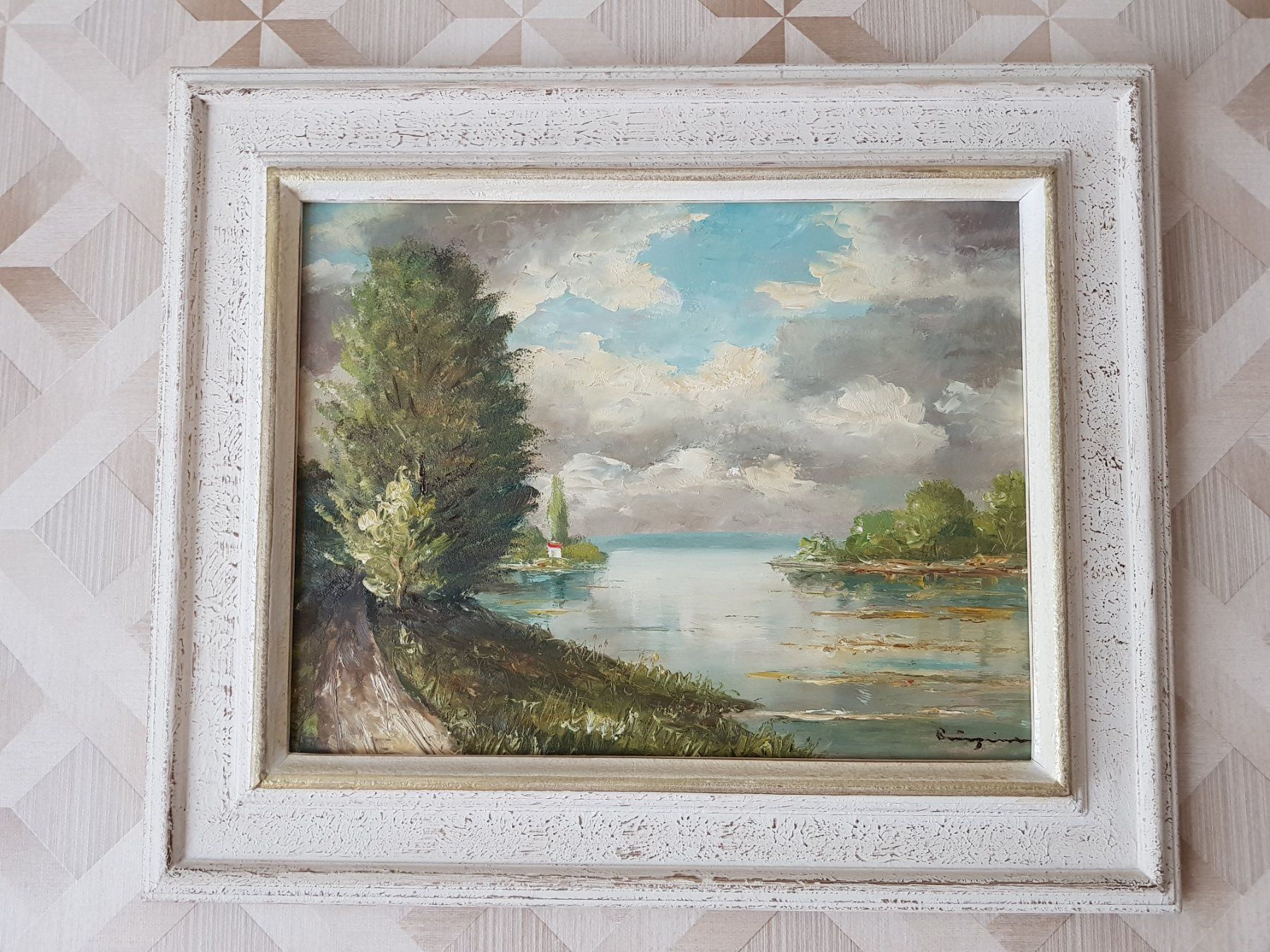 Gemälde: Tableau original encadré, paysage – Gebraucht aus La Sagne VD von aro_nnp2