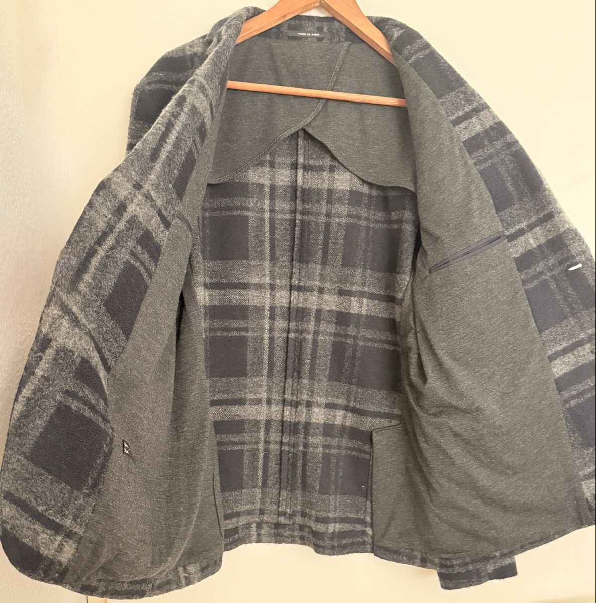 Zara Jacken: Stylish Blend Plaid Blazer – Gebraucht aus Zollikerberg von MK-13 3