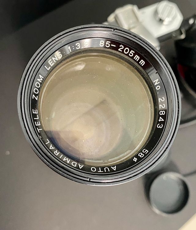 Konica Autoreflex A + 2 objectifs Amiral et Tokina 7