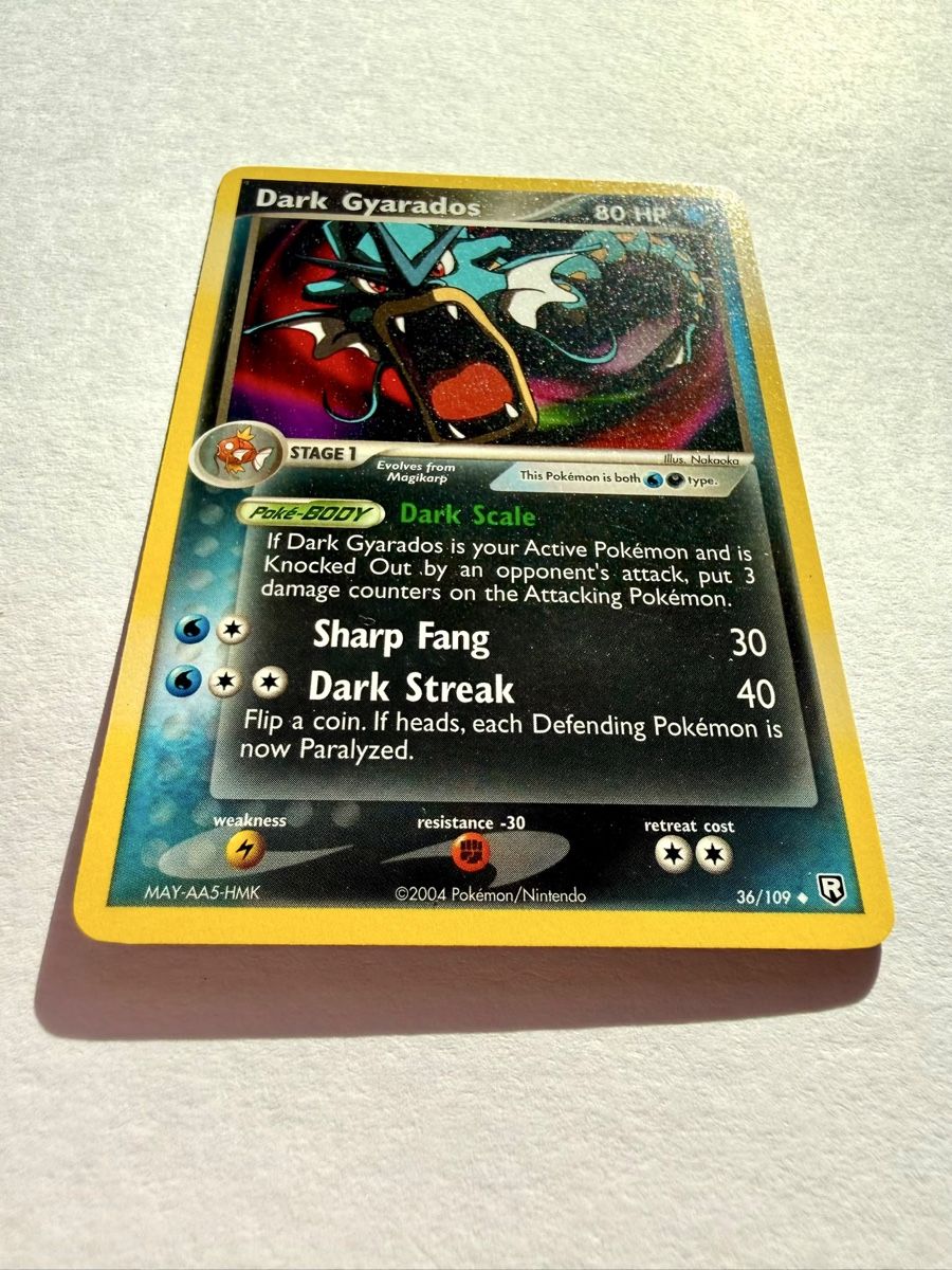 Pokémon Cartes à collectionner: Pokémon Dark Gyarados / EN – D'occasion à Läufelfingen par Seraphim13 1