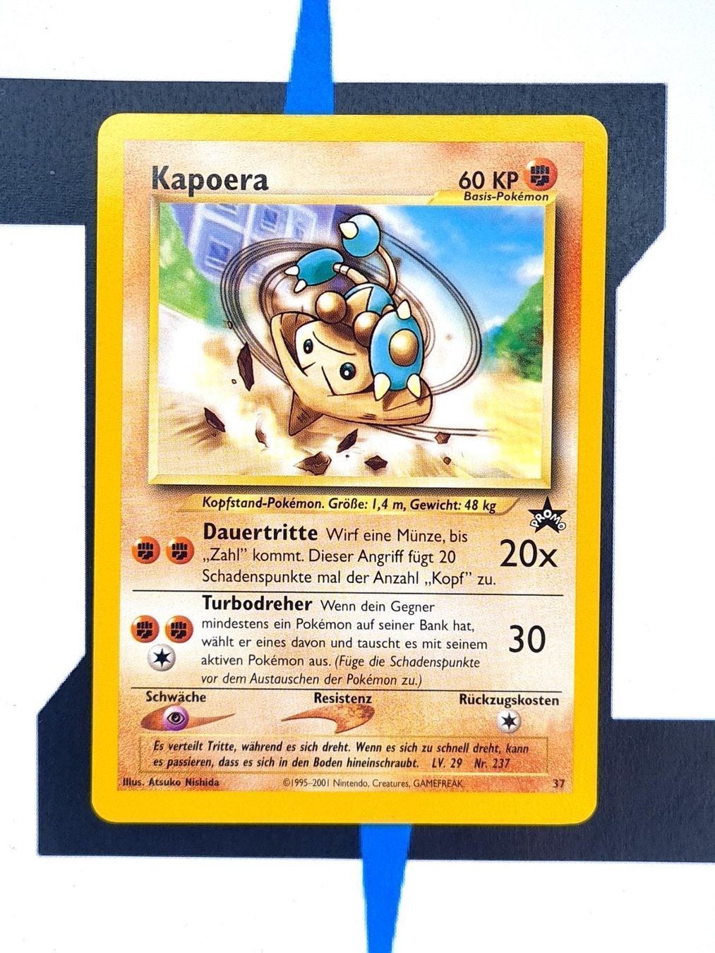 Pokémon Sammelbilder & Trading cards: Hitmontop WP37 DE EX – Neu (gemäss Beschreibung) aus Basel von Zadoys