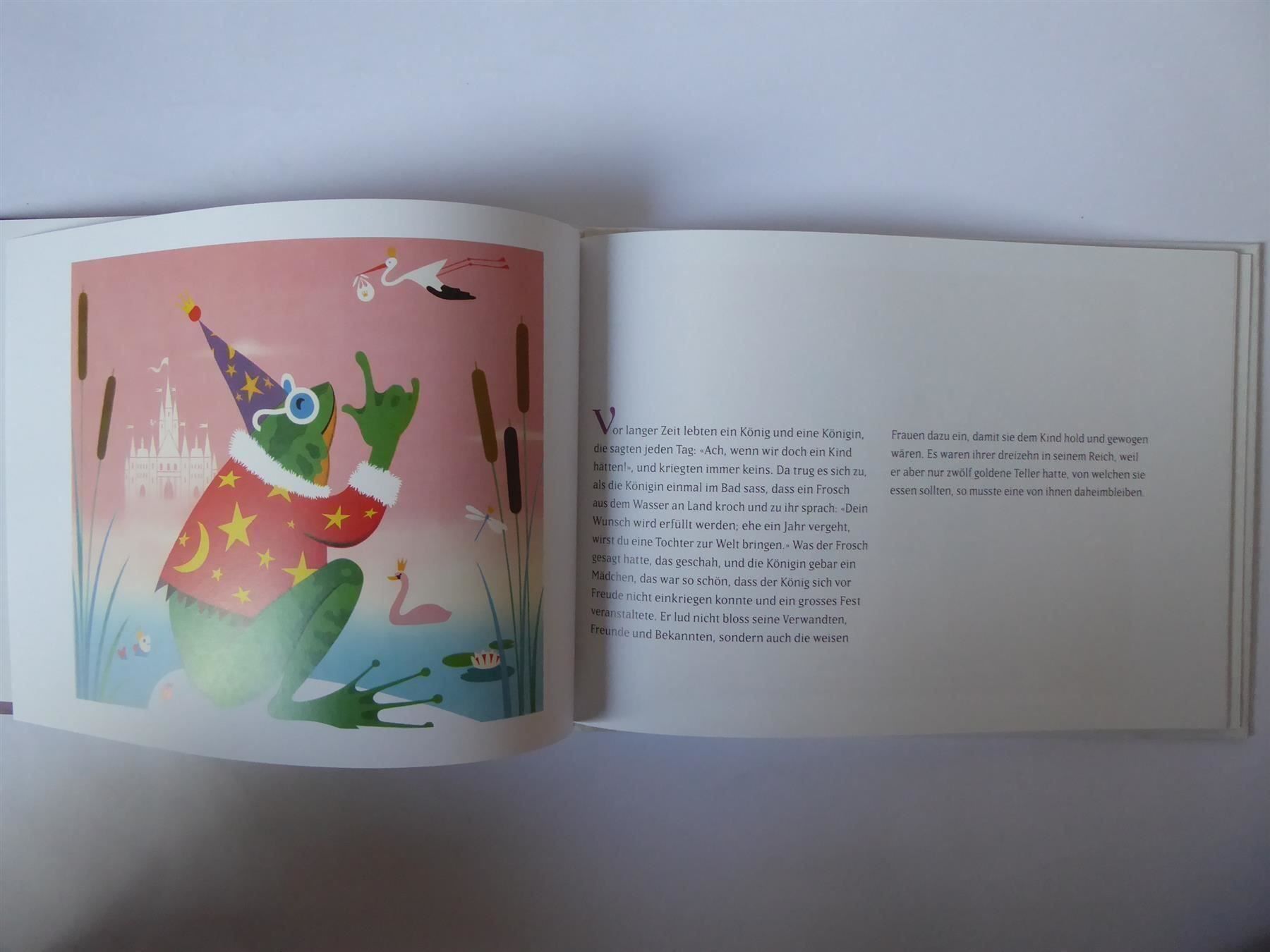 Libri: Märchen: Dornröschen Brüder Grimm, neu – Nuovo (secondo la descrizione) da Turbenthal venduto da TopToys 1