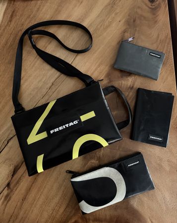 NEW BLACK Freitag Eddie F272 + F06 + F05 + F243 NEW 