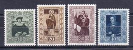 FL 255-58, postfrische Serie, SBK 180.-